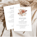 Sök efter höst bröllop inbjudningar Bohemisk
