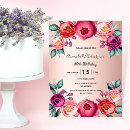Sök efter 50th birthday invitations vykort Blommigt
