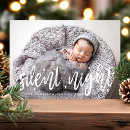 Sök efter natt för jul Typografi