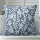 Sök efter hamptons kuddar Blå och vit