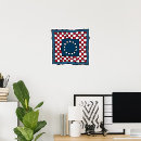 Sök efter patriotiska vintage posters Rött vitt blått