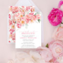 Sök efter rosa petal inbjudningar Blommigt