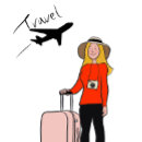 Sök efter flygplan teckning Illustration