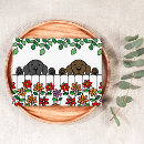 Sök efter svart tecknad för hund vykort Konstig