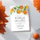 Sök efter tangerine inbjudningar Blommigt