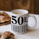 Sök efter födelsedagsfester muggar 50 årsdagen