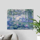 Sök efter vatten canvastryck Claude monet