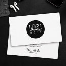 Sök efter rent standard visitkort Logotyp cirkel