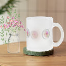 Sök efter drycker frostade glas muggar Blommigt