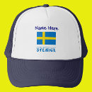 Sök efter svenska kepsar Sveriges flagga