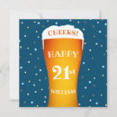 Sök efter 21st födelsedag för lycklig Öl