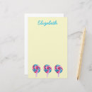 Sök efter godis brevpapper Lollipop