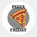 Sök efter pizza runda klistermärken Människor (allmänt)