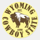 Sök efter wyoming klistermärken Bison