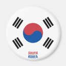 Sök efter korea magneter Flagga