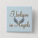 Sök efter änglar knappar Tro