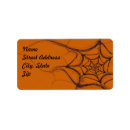 Sök efter orange spindel Svart