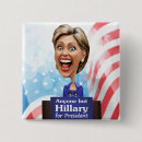 Sök efter val 2016 knappar Clinton