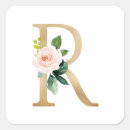 Sök efter brev r klistermärken Blommigt
