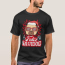 Sök efter pug christmas tshirts Hund