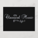 Sök efter klassisk musik vykort Musiker
