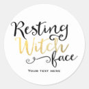 Sök efter halloween klistermärken Typografi