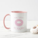 Sök efter doughnut kaffemuggar Rosa