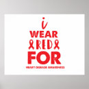 Sök efter heart disease awareness posters Hjärtsjukdom