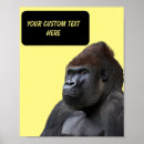 Sök efter rolig gorilla posters Coola