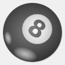 Sök efter boll 8 klistermärken Snooker
