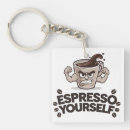 Sök efter espresso nyckelringar Kafé