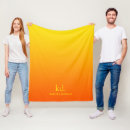 Sök efter orange monogram Enkel