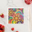 Sök efter psychedelic blomma Hippie