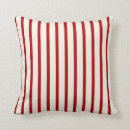 Sök efter randig för röd vit kuddar Mönster