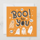 Sök efter spöke halloween kort Modern