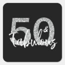 Sök efter femtio klistermärken 50 födelsedag