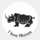 Sök efter rhinos klistermärken Safari