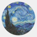 Sök efter starry natt klistermärken Van gogh