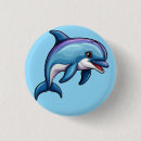 Sök efter delfin knappar Hav