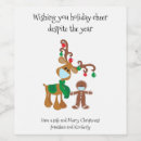 Sök efter ansikten presentpåsar för vinflaskor Ansikte mask