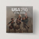 Sök efter patriotiskt fyrkantiga knappar Amerika