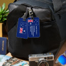 Sök efter australiensisk flagga Blå
