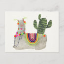 Sök efter llama vykort Cactus