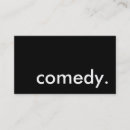 Sök efter komedi visitkort Teater