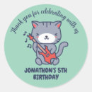 Sök efter tecknad katt klistermärken Kissekatt