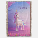 Sök efter unicorn filtar Flicka