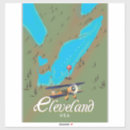 Sök efter cleveland klistermärken Vintage