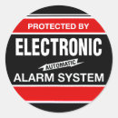 Sök efter larm klistermärken Säkerhet