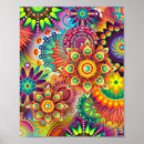 Sök efter mandala posters Färgstark
