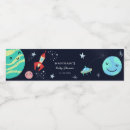 Sök efter rymden presentpåsar för vinflaskor Rymdtema